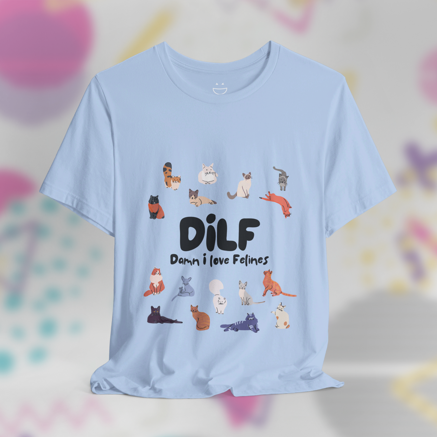 DILF Damn I Love Felines Tee