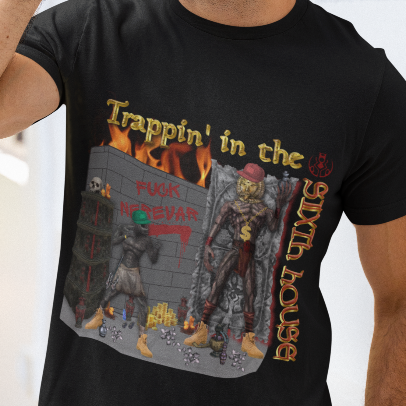 Trappin' in The Sixth House Tee