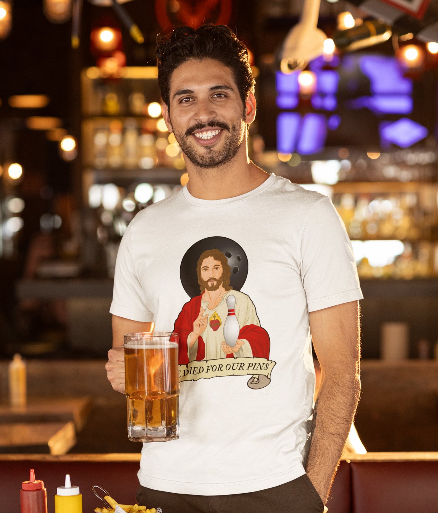 He Died For Our Pins Tee