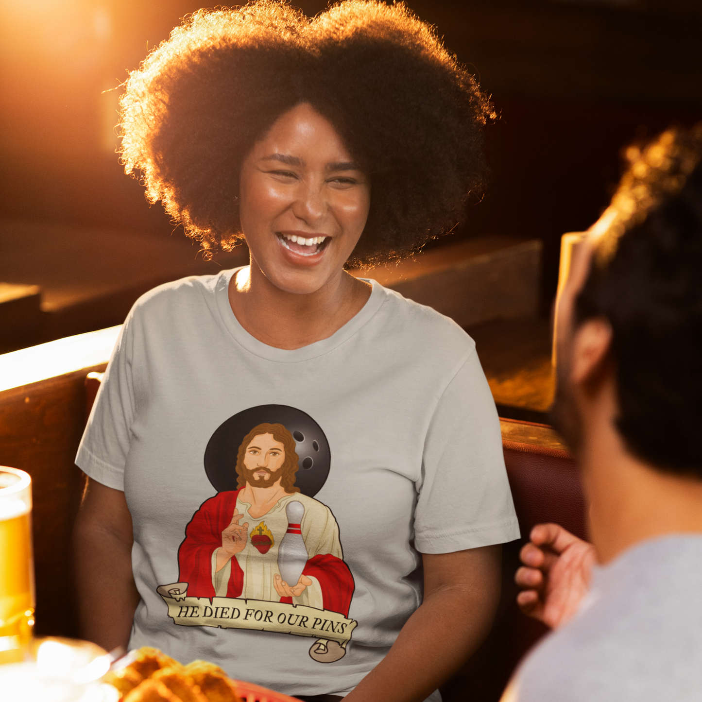 He Died For Our Pins Tee