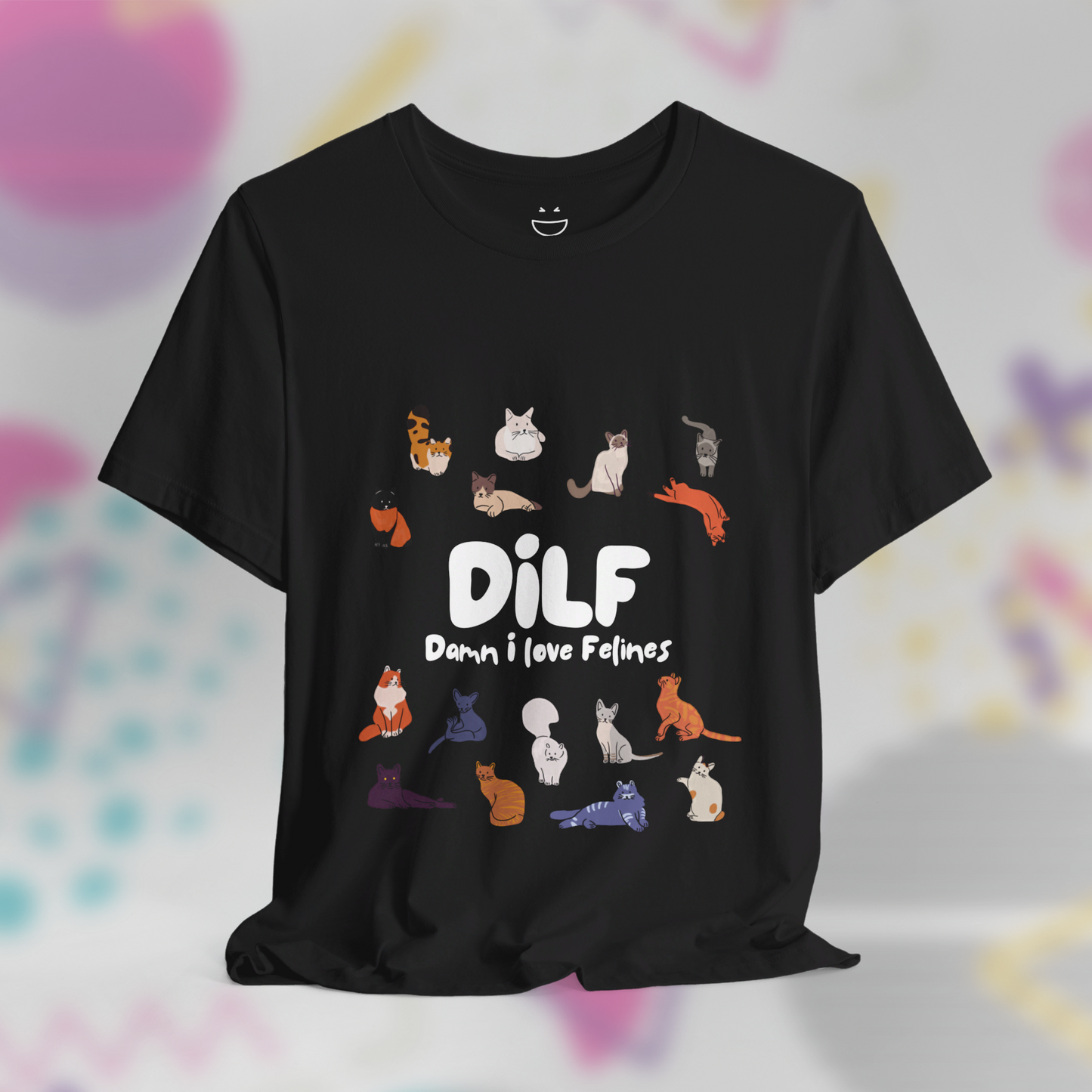 DILF Damn I Love Felines Tee