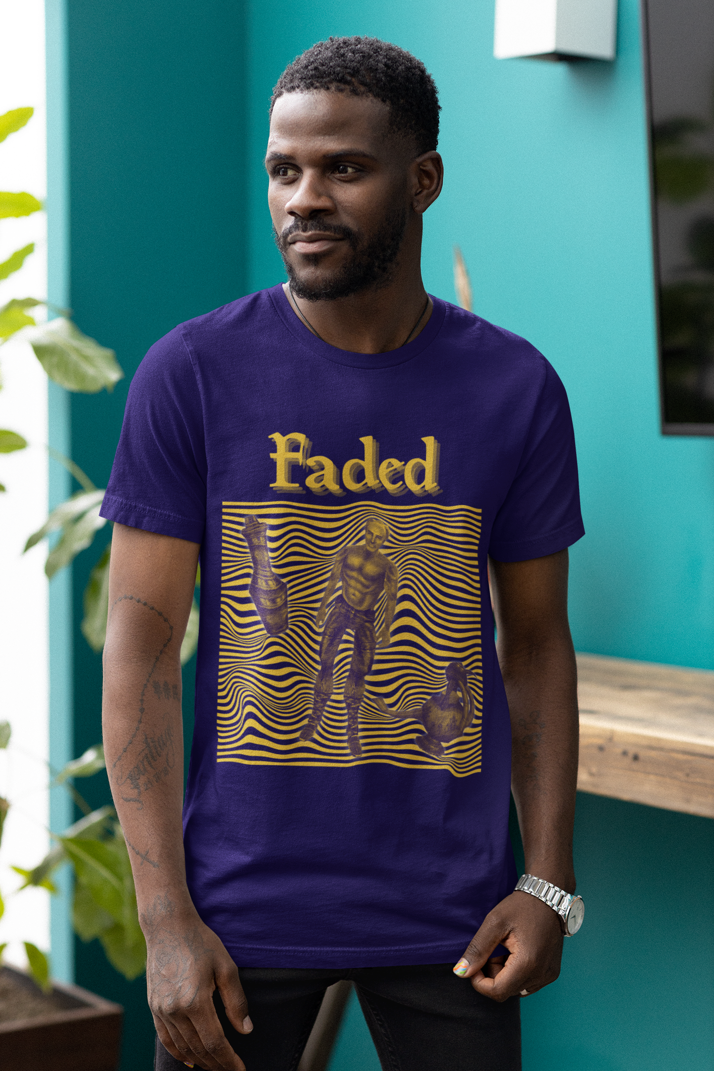Caius Cosades Faded Tee