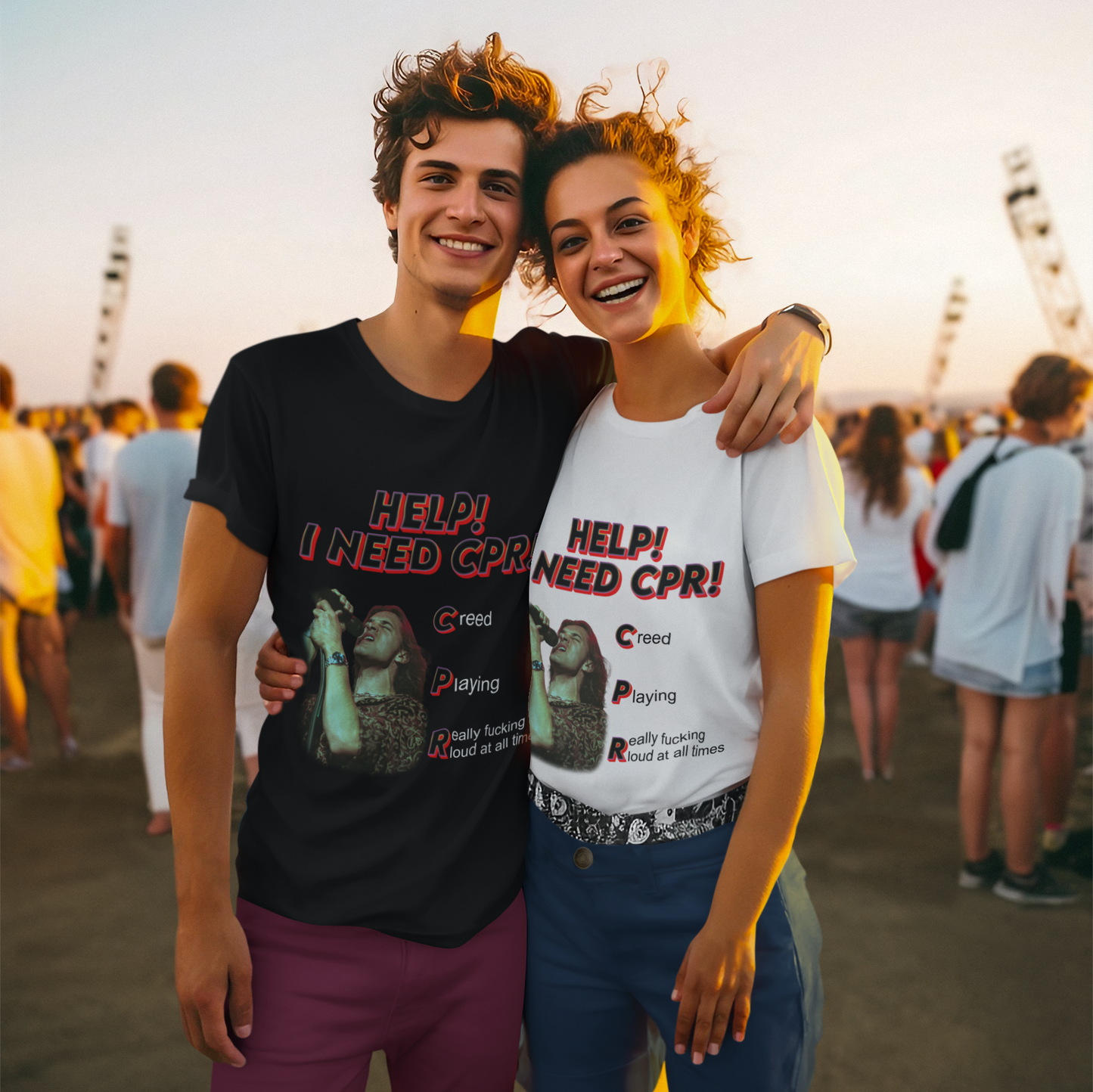 Help I Need CPR Creed Tee