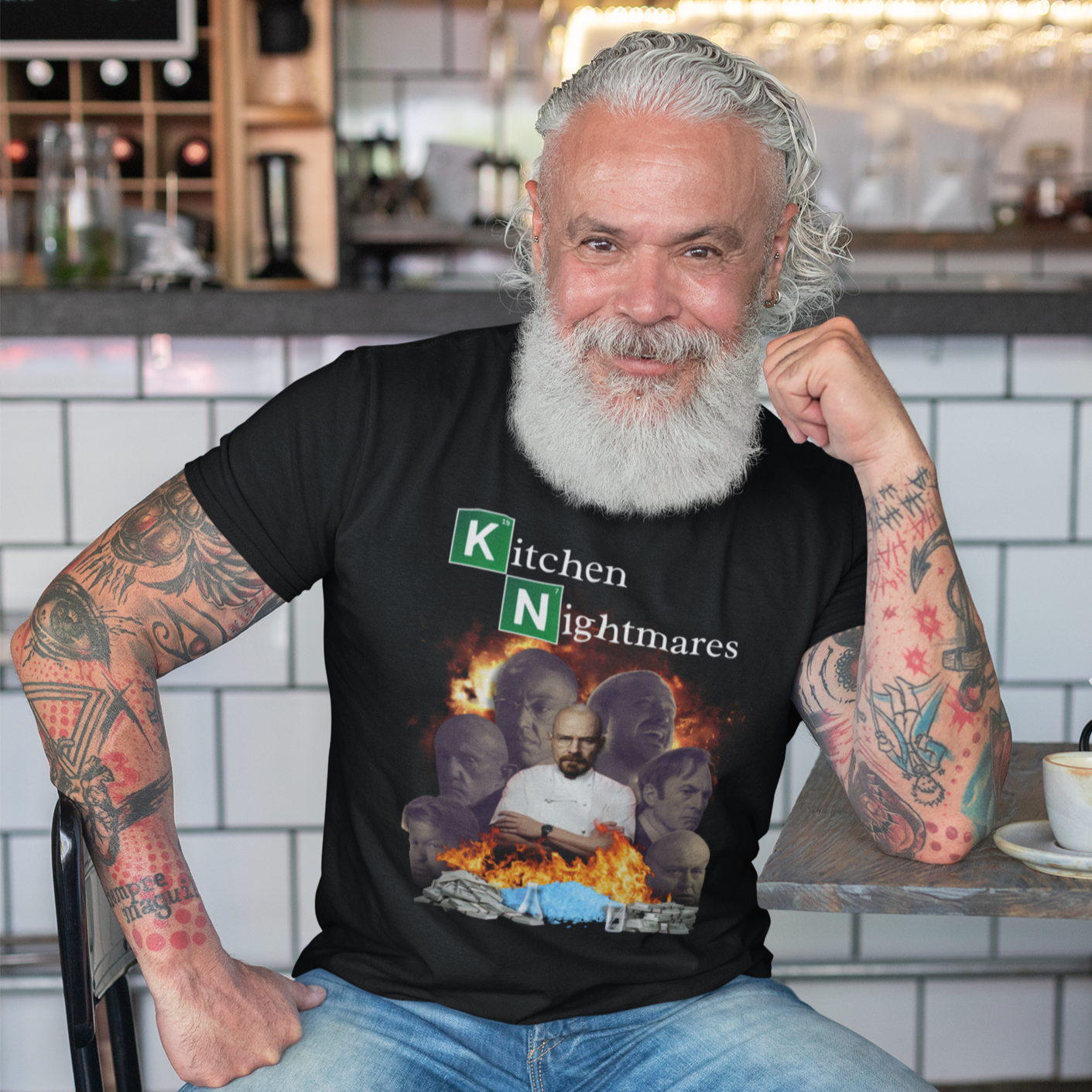 Kitchen Nightmares/Breaking Bad Mashup Tee