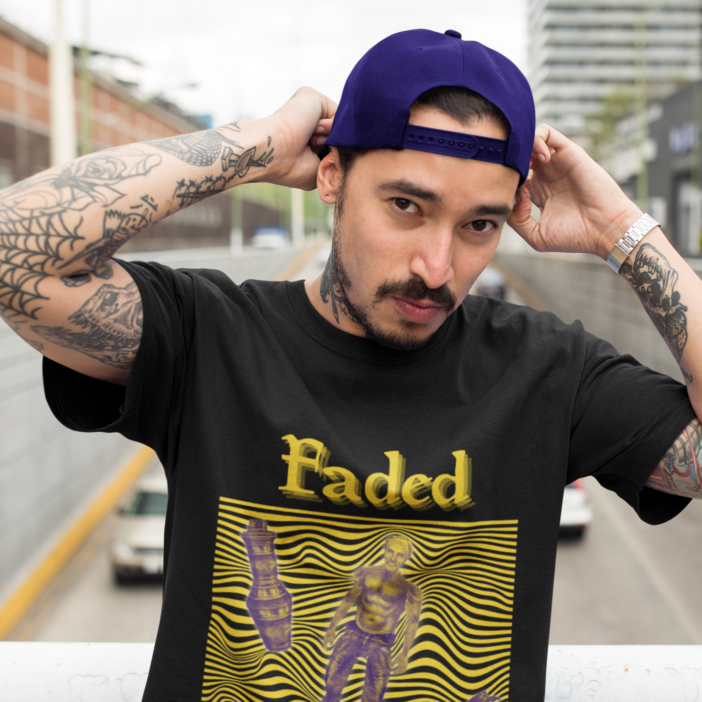 Caius Cosades Faded Tee
