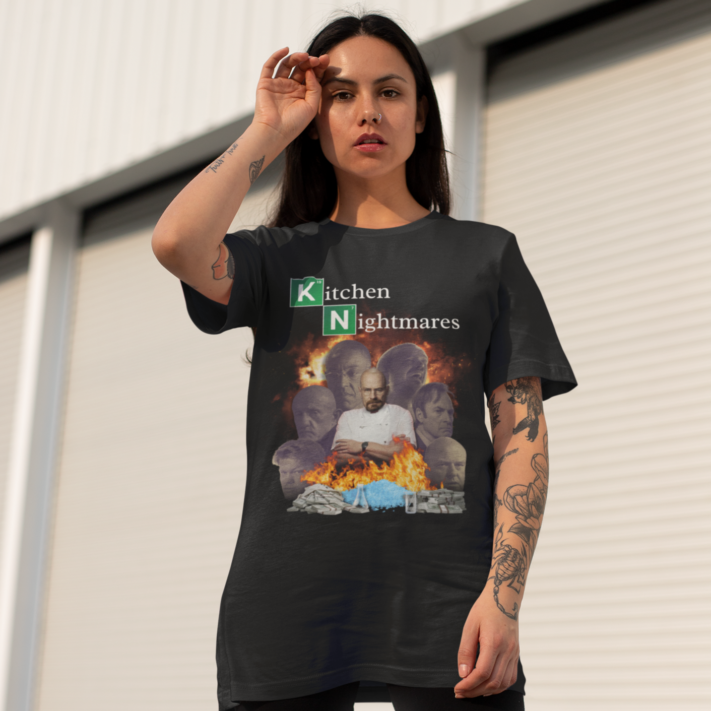 Kitchen Nightmares/Breaking Bad Mashup Tee