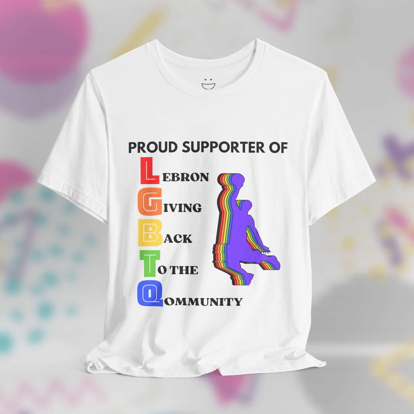 Lebron Giving Back To the Qommunity Tee