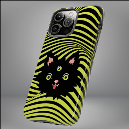Trippy Cat Phone Case