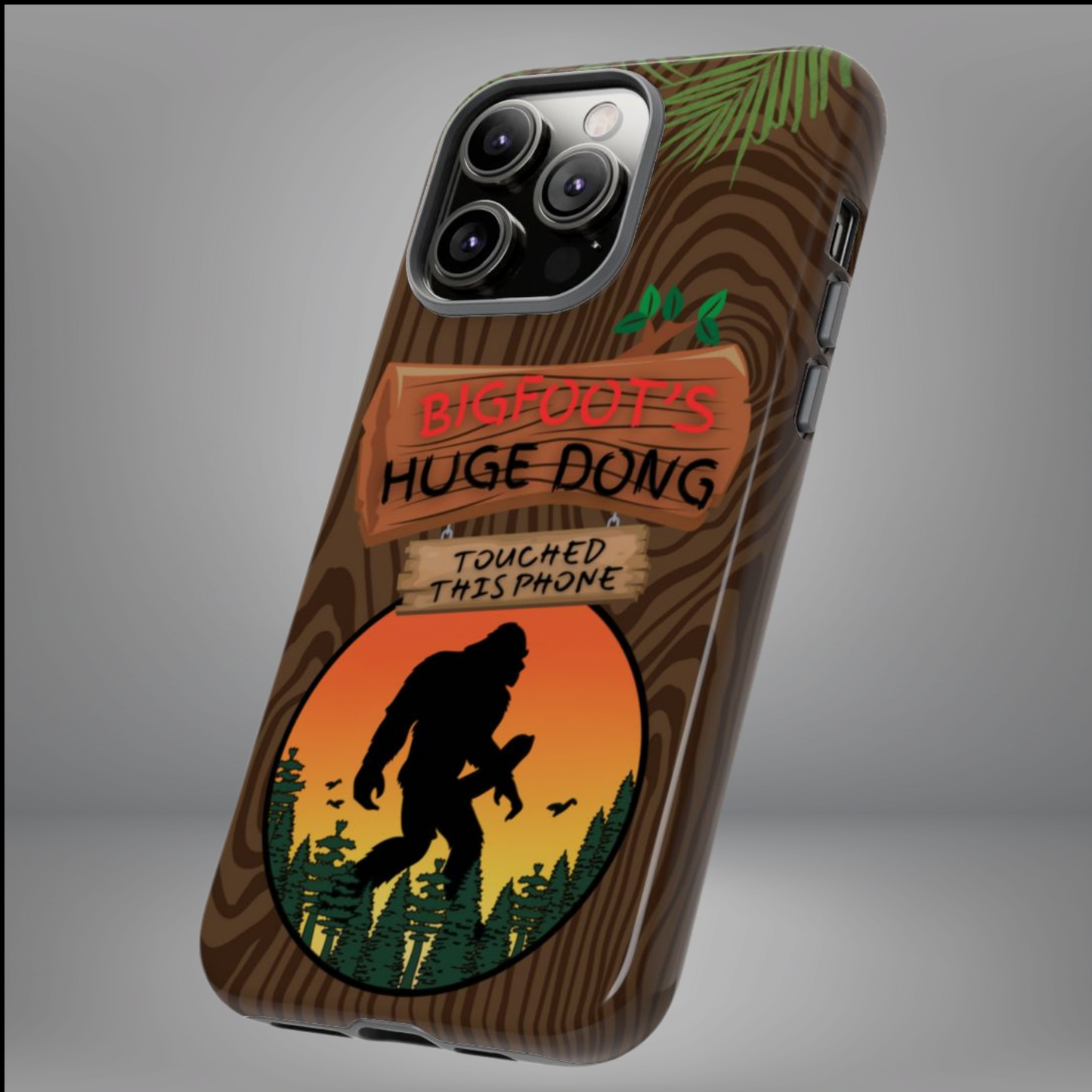 Bigfoot's Huge Dong Touched This Phone Case