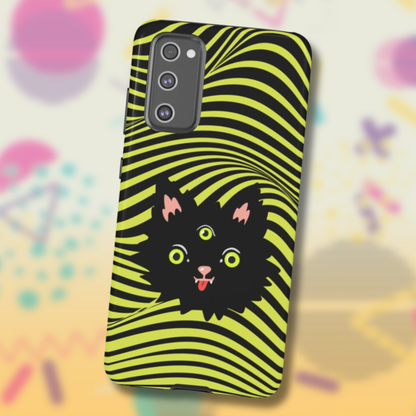 Trippy Cat Phone Case