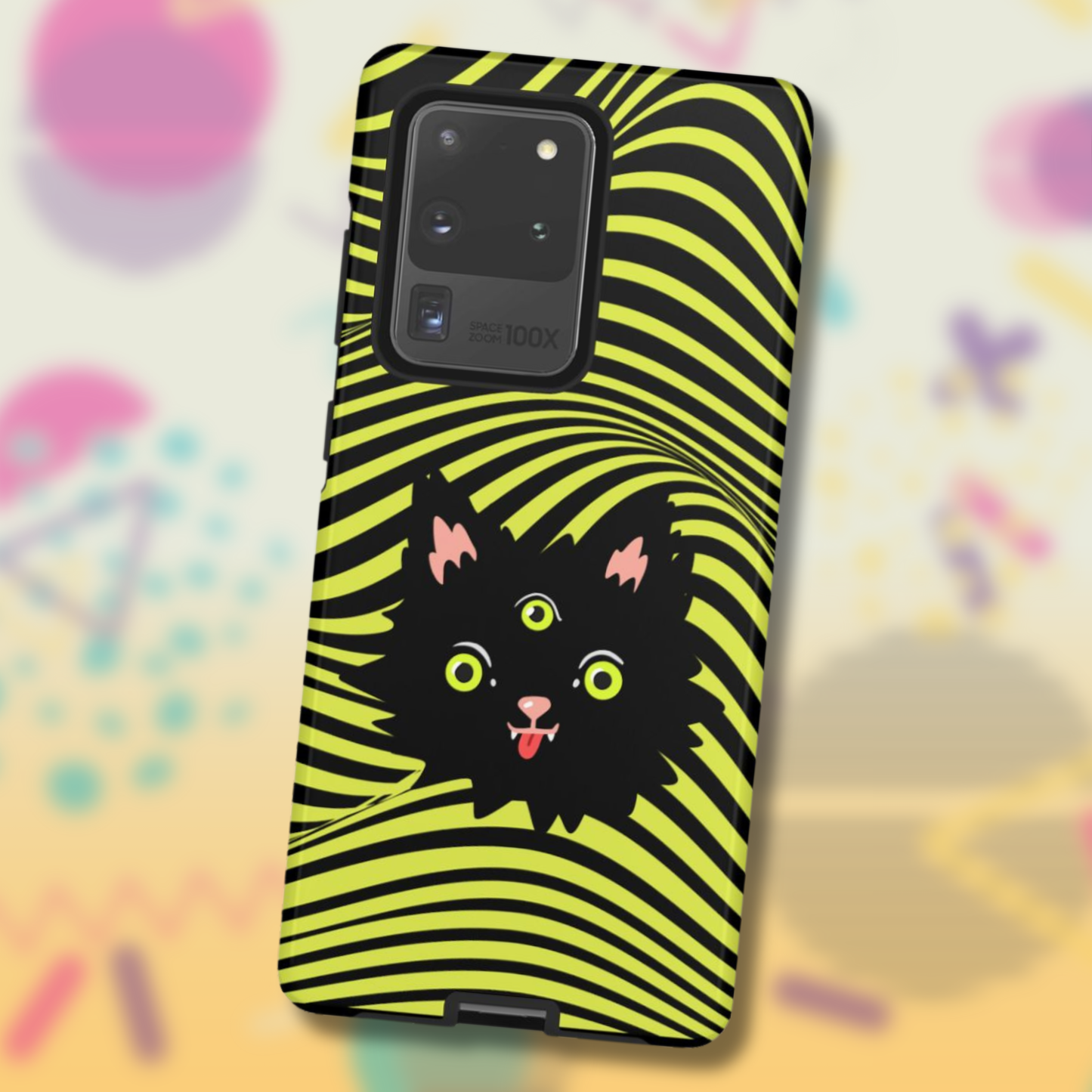 Trippy Cat Phone Case