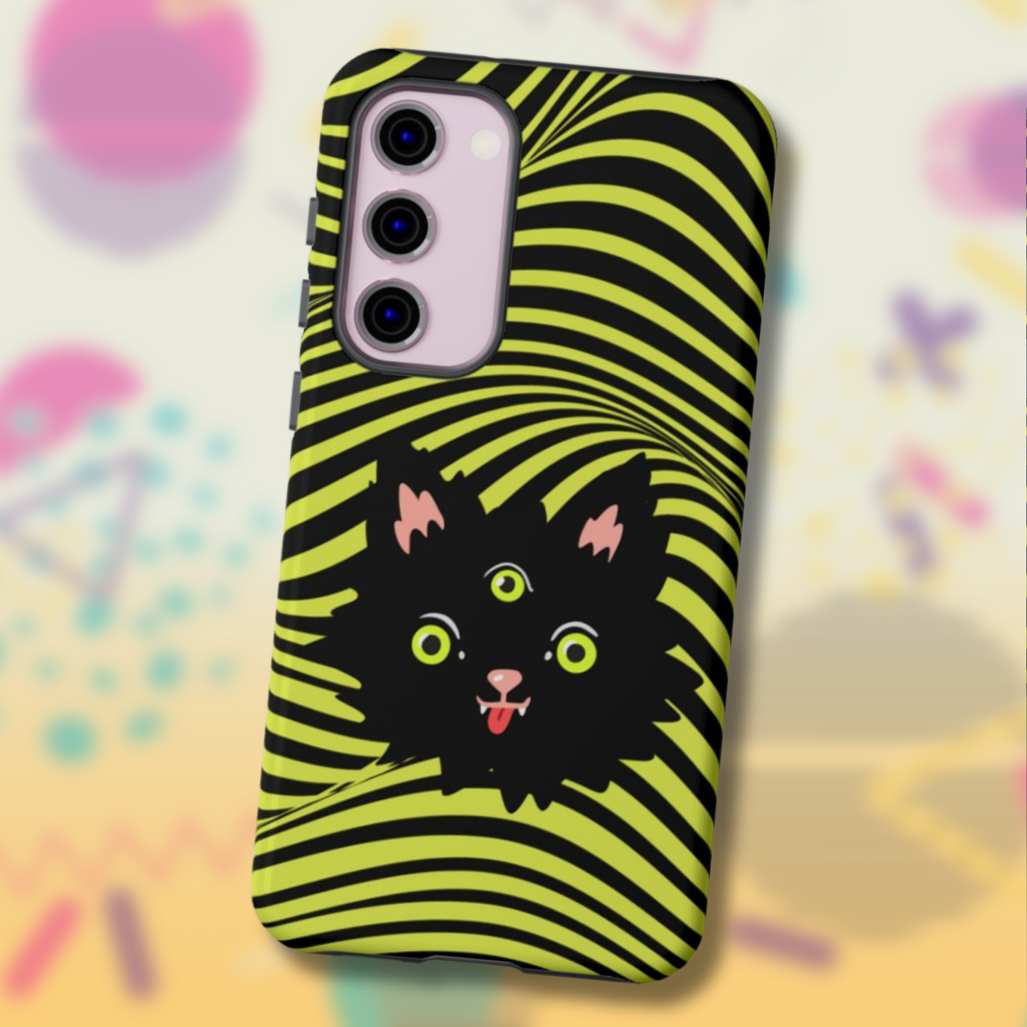 Trippy Cat Phone Case