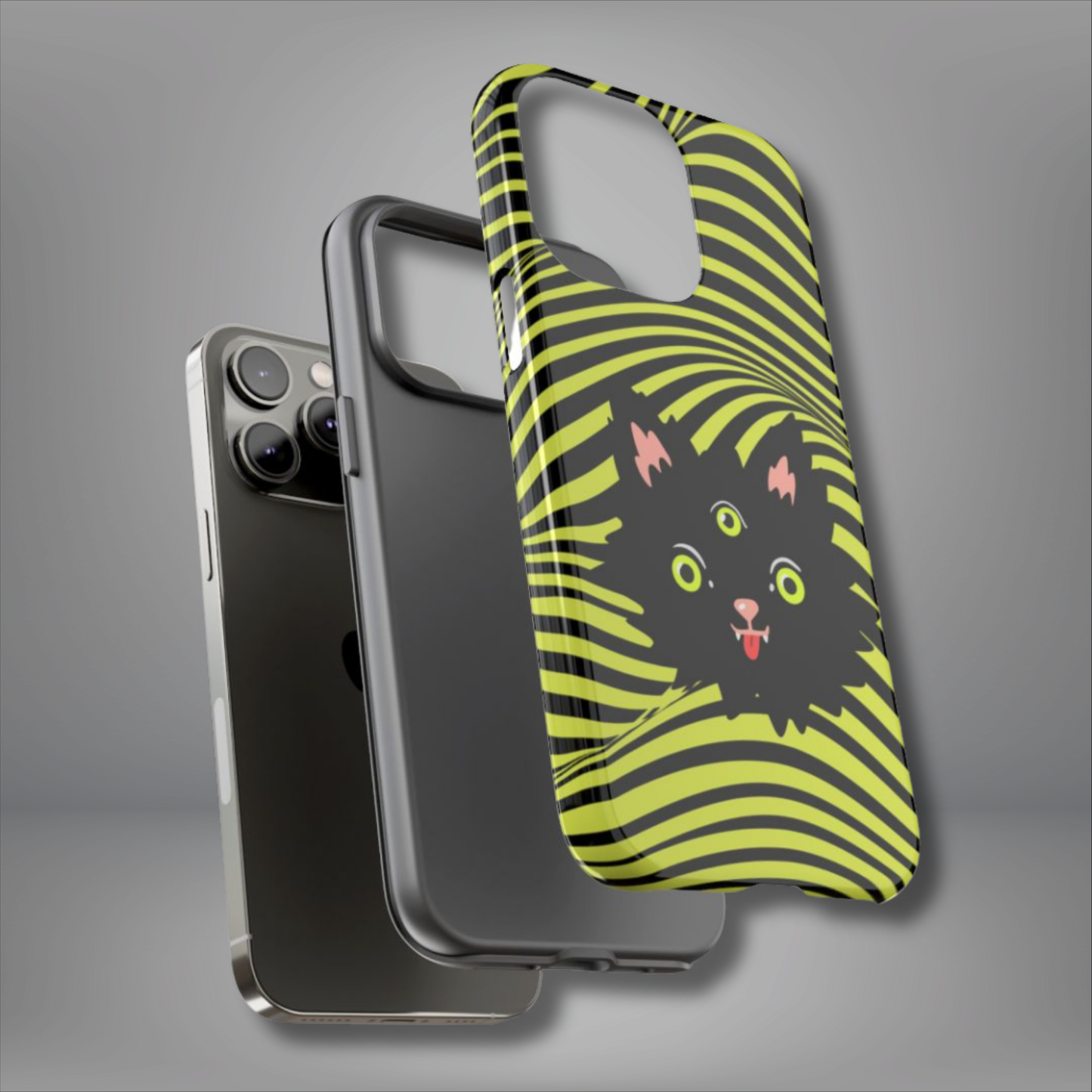 Trippy Cat Phone Case