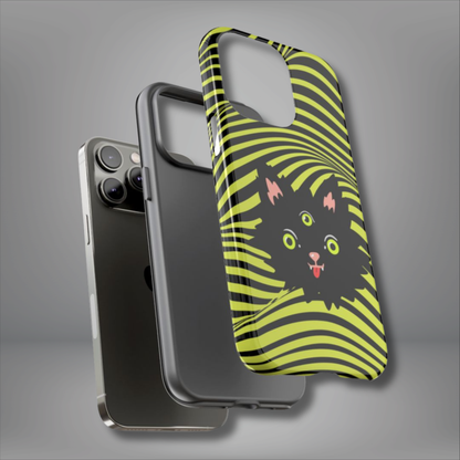 Trippy Cat Phone Case