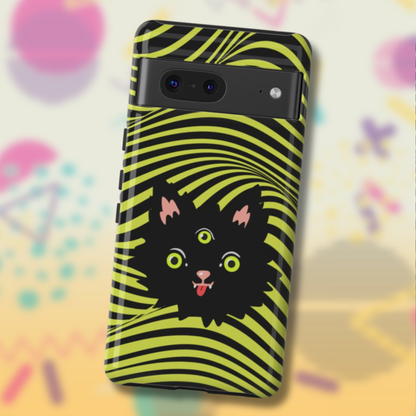 Trippy Cat Phone Case