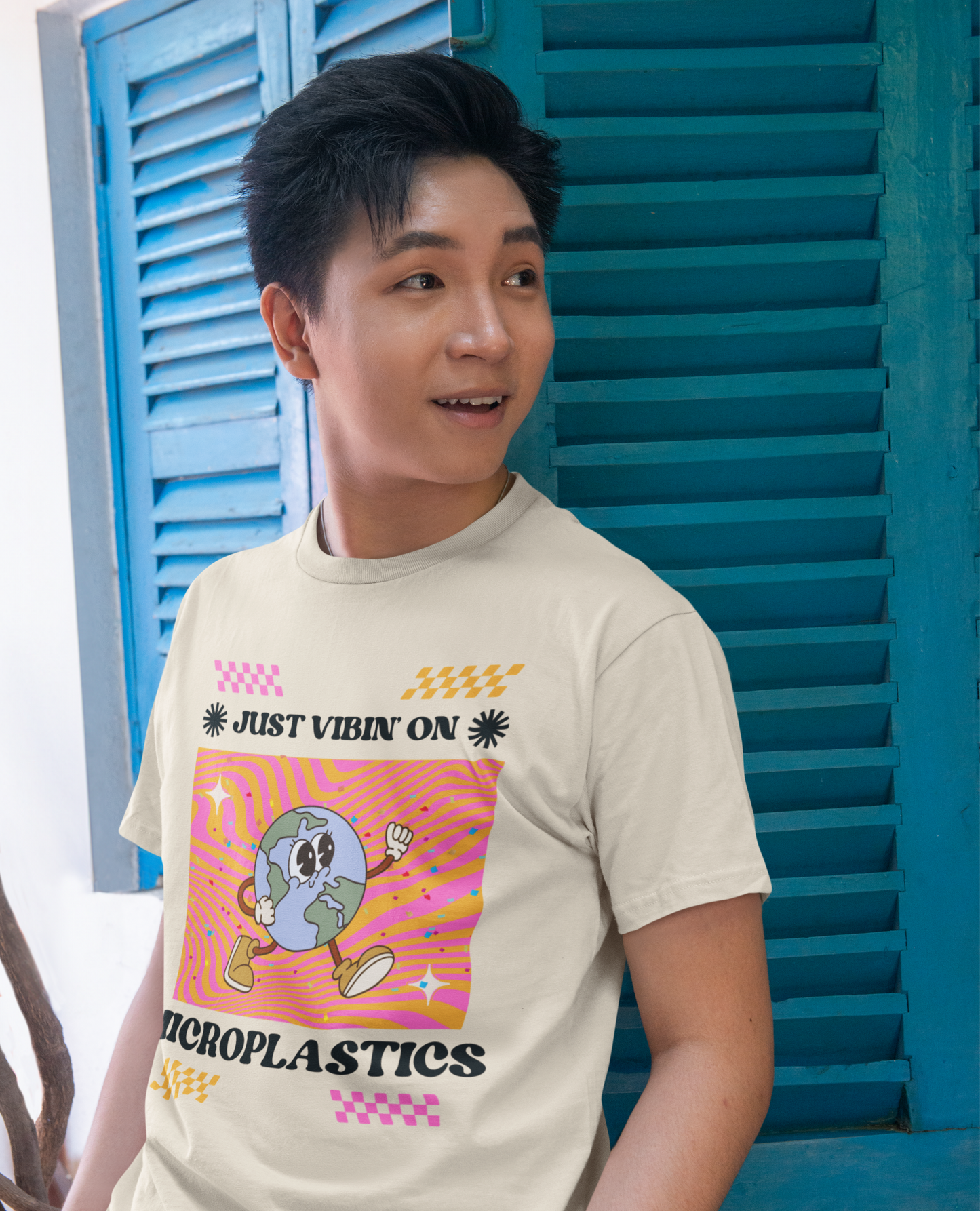 Vibin' on Microplastics Tee