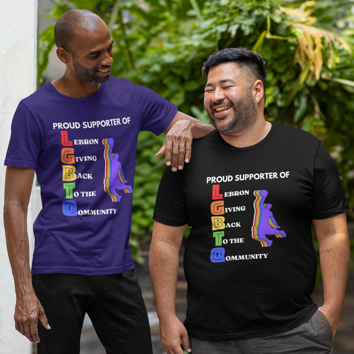 Lebron Giving Back To the Qommunity Tee
