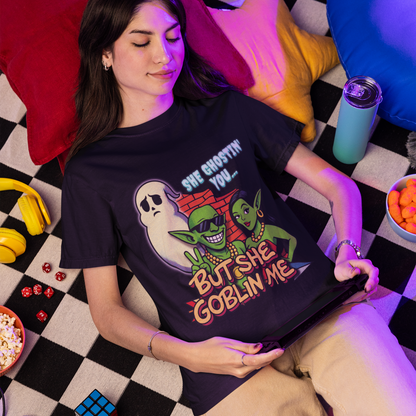 She Ghostin You But She Goblin Me Tee