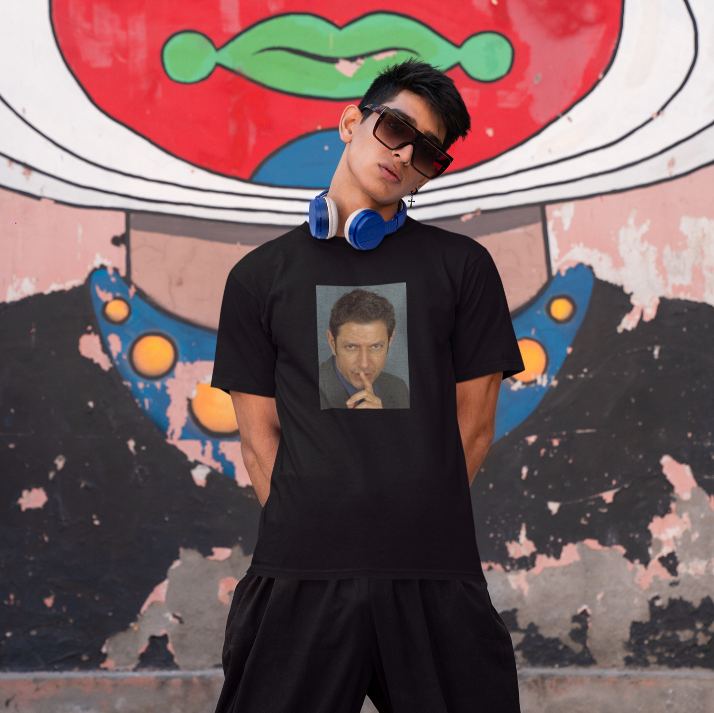 Jeff Goldblum Shh Tee