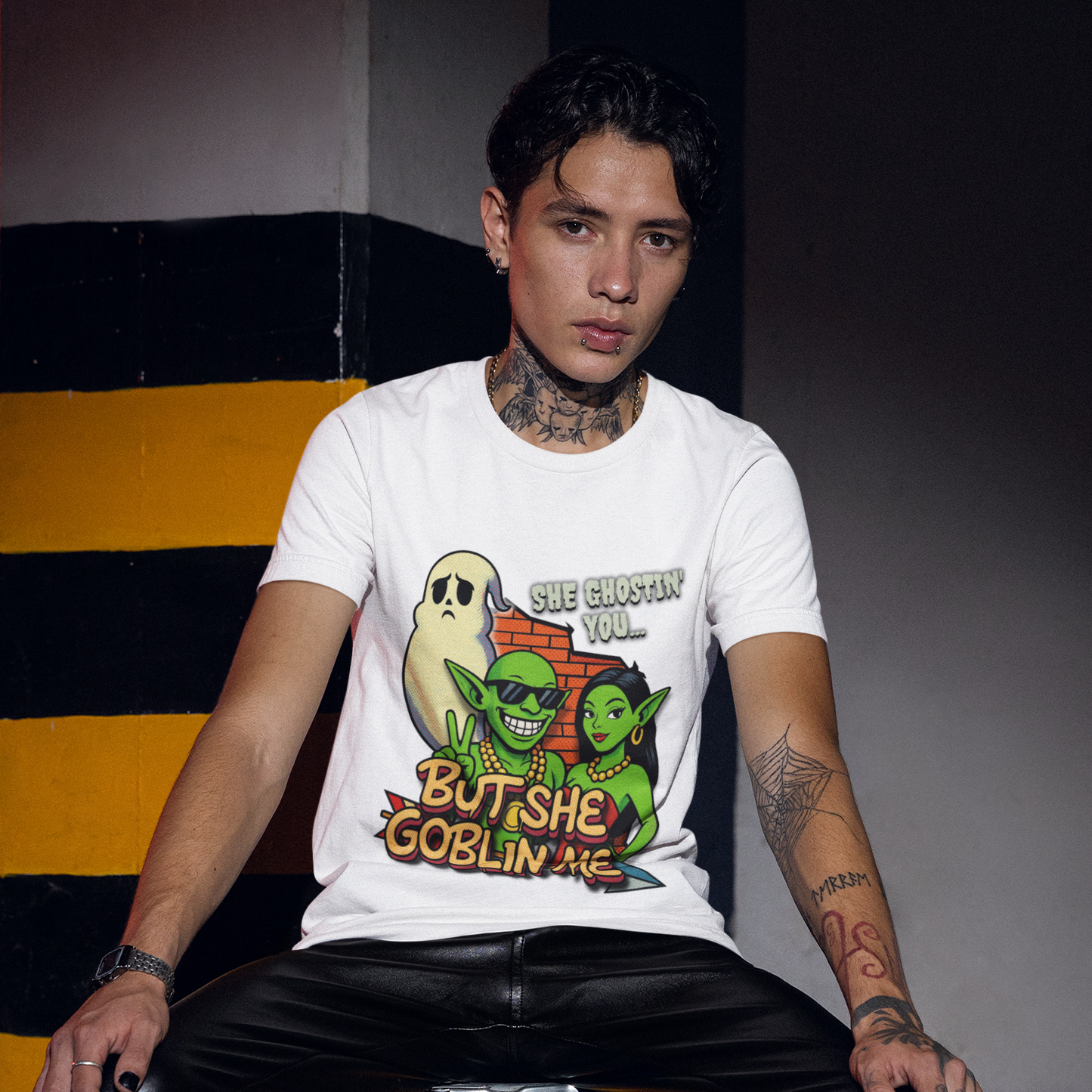 She Ghostin You But She Goblin Me Tee