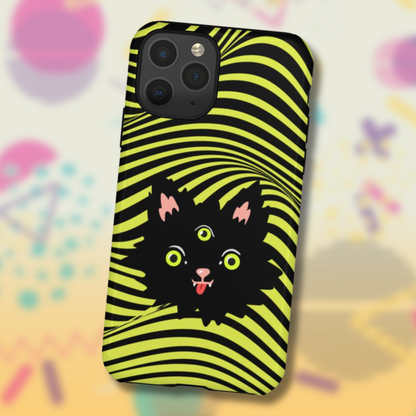 Trippy Cat Phone Case