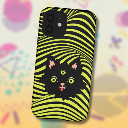 Trippy Cat Phone Case