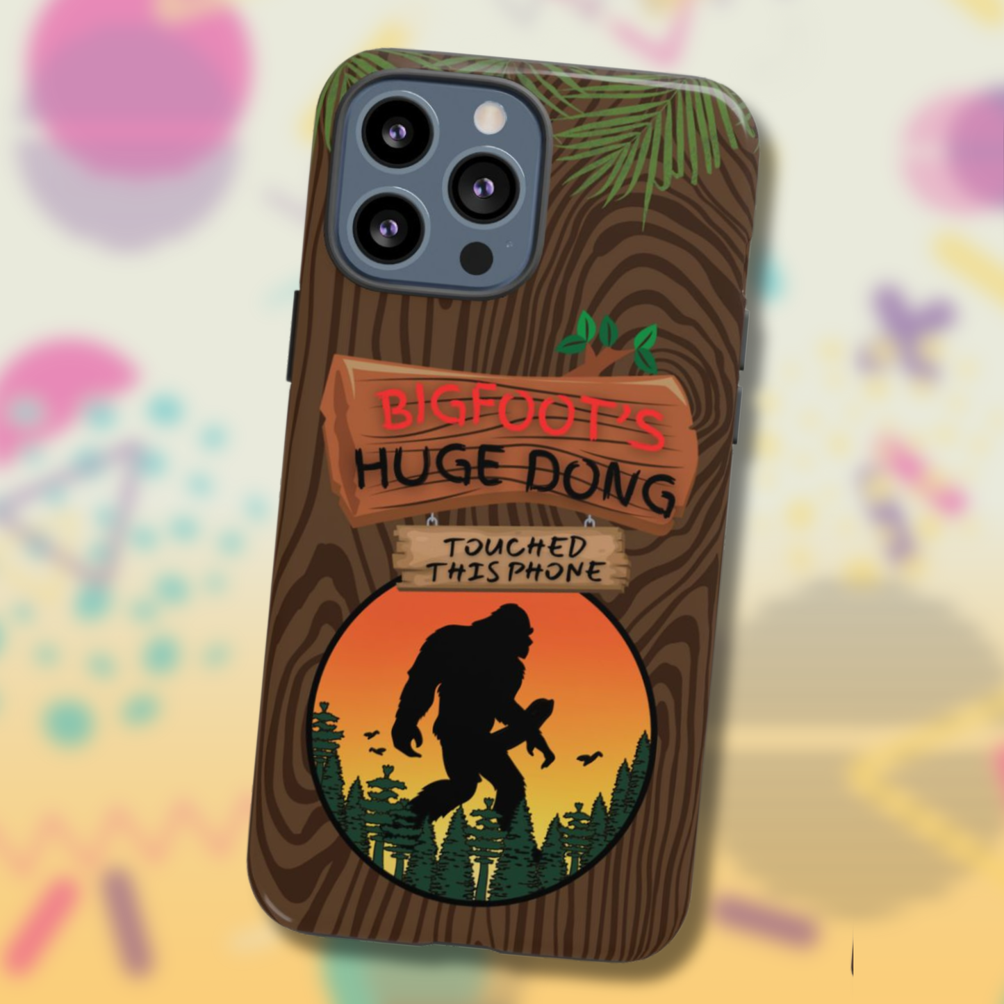 Bigfoot's Huge Dong Touched This Phone Case