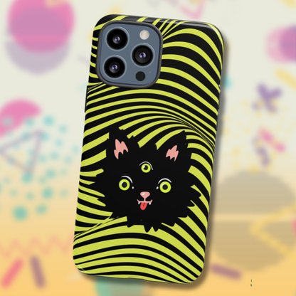 Trippy Cat Phone Case