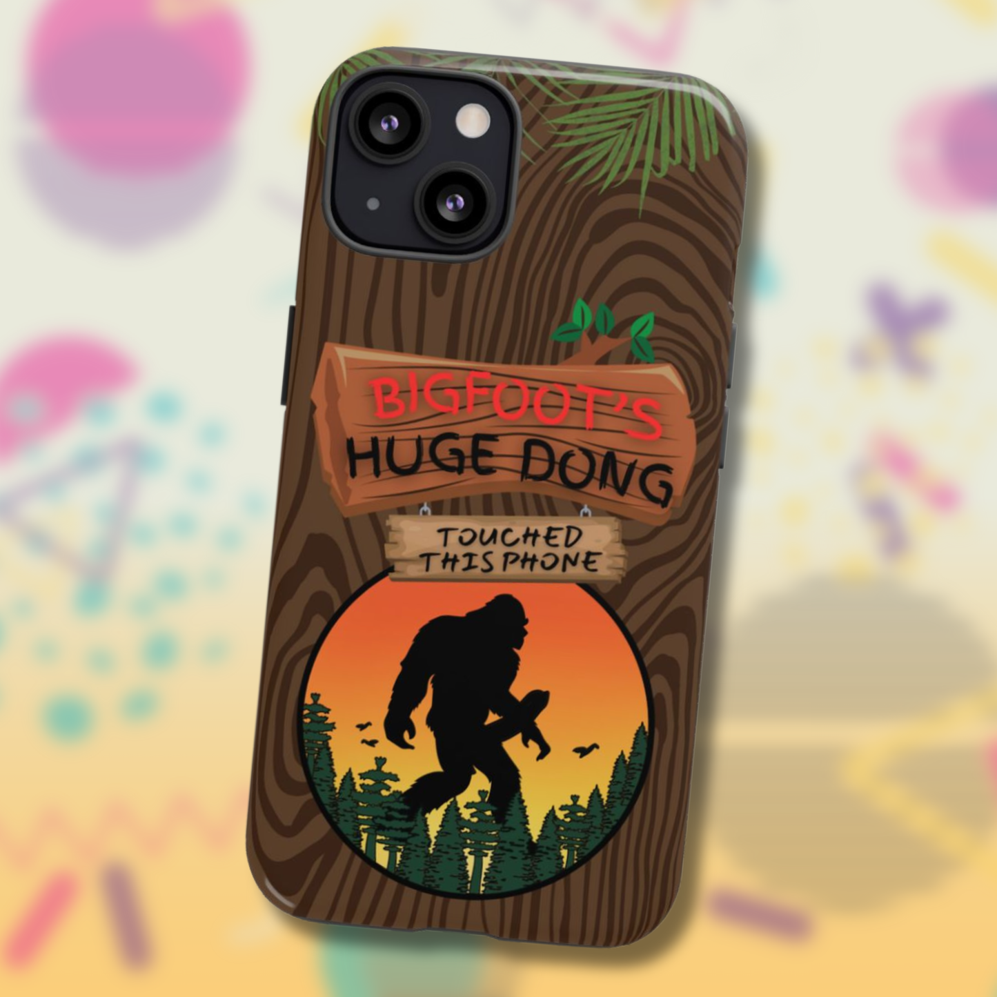 Bigfoot's Huge Dong Touched This Phone Case