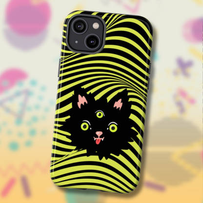 Trippy Cat Phone Case