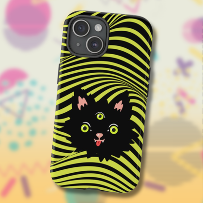 Trippy Cat Phone Case