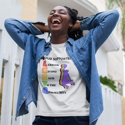 Lebron Giving Back To the Qommunity Tee