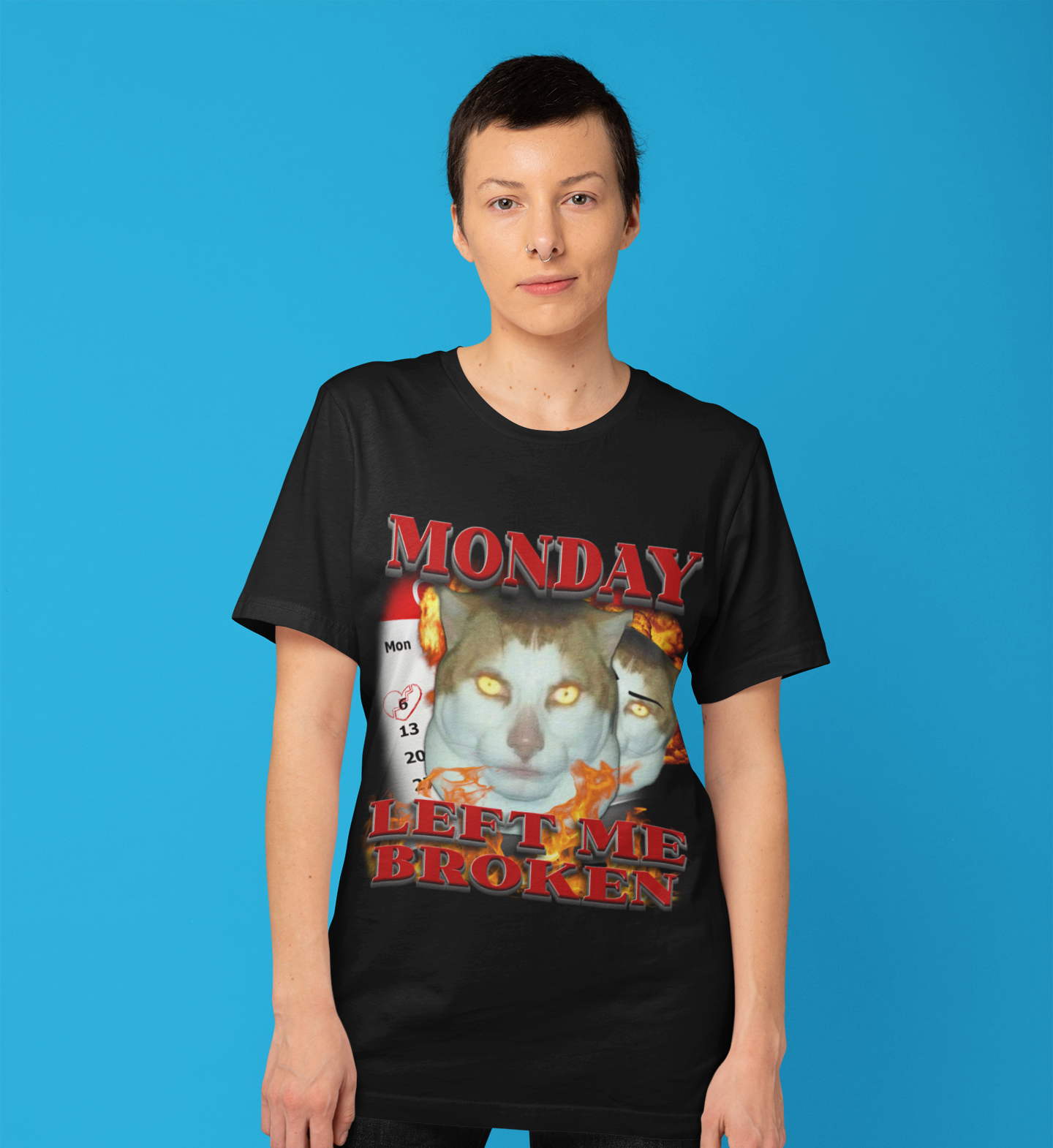 Monday Left Me Broken Tee