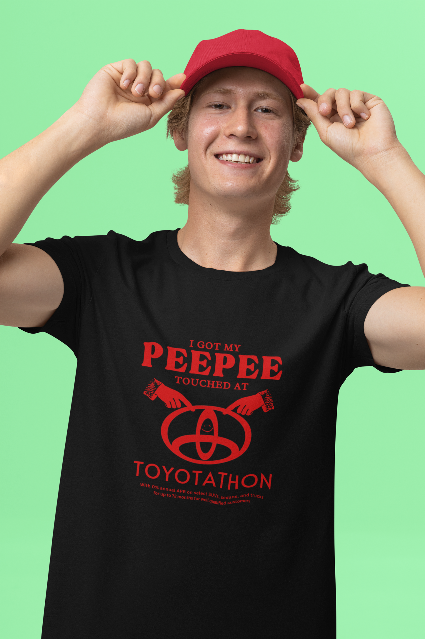 I Got My Peepee Touched at Toyotathon Tee