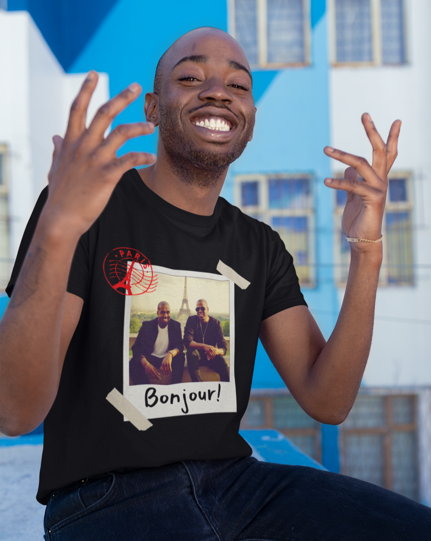 Friends in France Tee